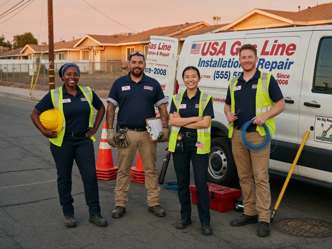 Gas Line Installation company in Starbuck, WA